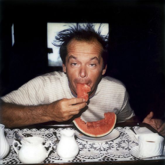 Jack Nicholson come melancia