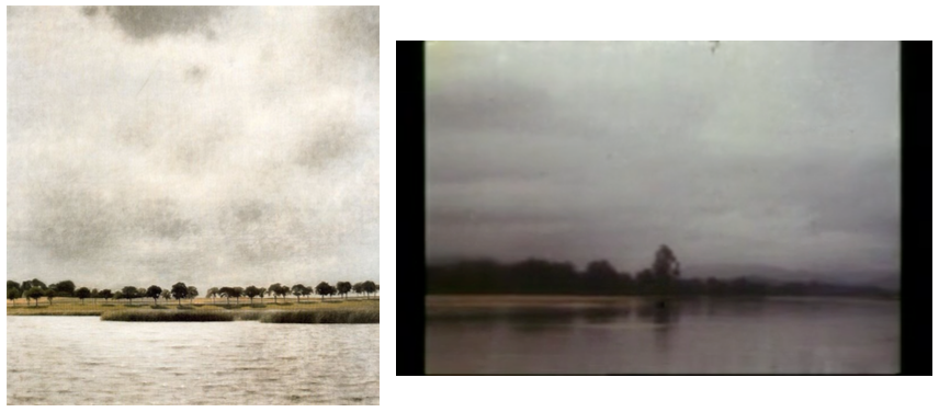 Gentofter See, Vilhelm Hammershøi (1903) O Movimento das Coisas, Manuela Serra (1979/1985)