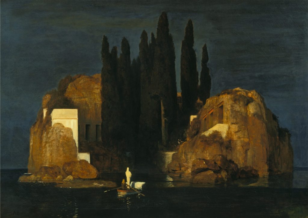Die Toteninsel (Isle of the Dead, 1880) de Arnold Böcklin